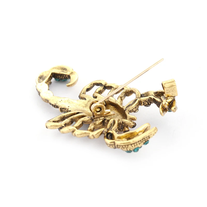 H660495X复古蝎子胸针 (6)