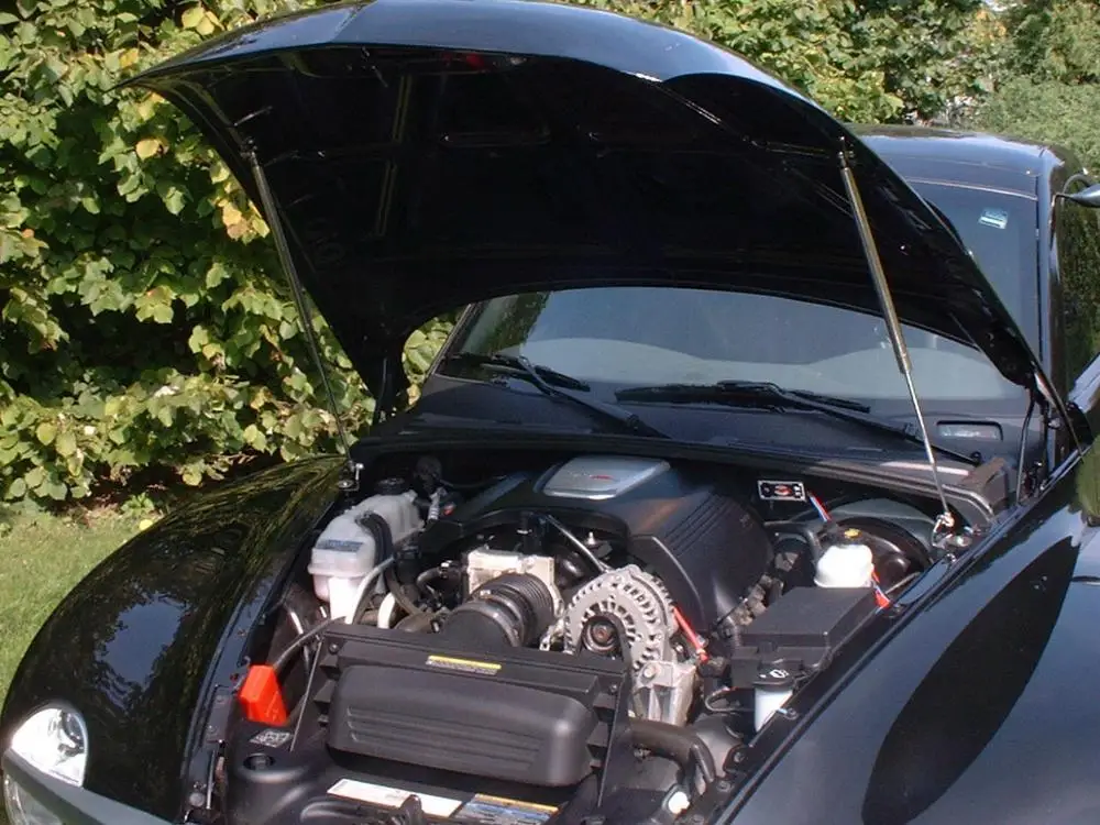 

For 2003 2004 2005 2006 Chevrolet SSR Roadster Modify Gas Struts Front Hood Bonnet Lift Supports Shock Dampers Prop Rod Springs