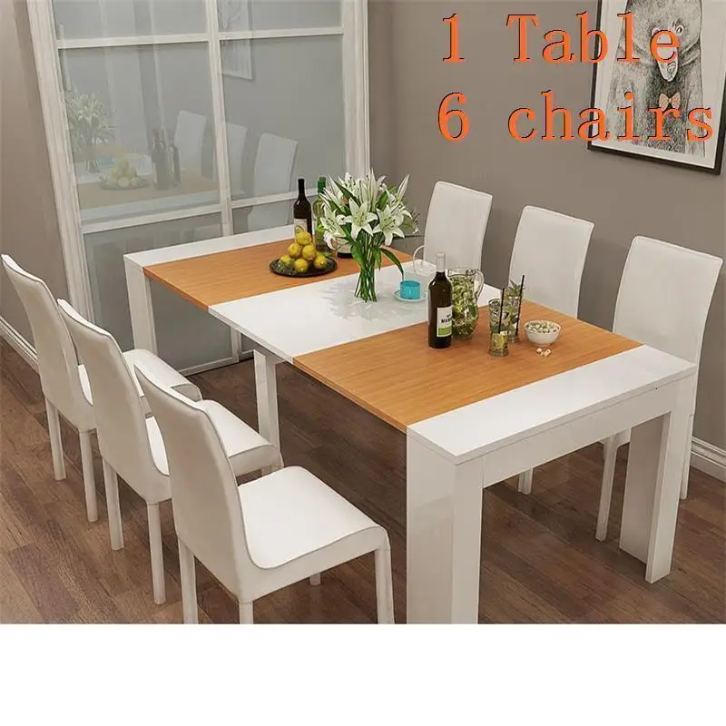 Модерн столешница Da Pranzo Tisch Meja Макан комплект Juego Comedores Mueble деревянный De Jantar стол Меса Comedor табло Обеденная стол