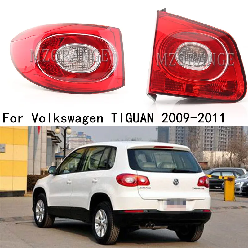 Для Volkswagen TIGUAN 2009-2011 задний левый и правый внешней стороне Хвост тормозной фонарь стоп-сигнала торможения, заднего хода свет сигнал поворота