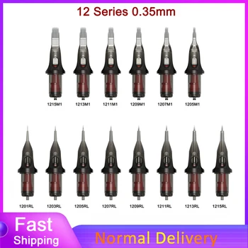 

Cartridge Tattoo Needle 20PCS RL RS M Professional Disposable Semi-Permanent Eyebrow Lip Makeup Needles For Tattoo Machine Pen