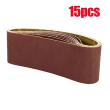 

5x3 Pcs/Set 457*75mm Sanding Belts Band Aluminium Oxide Mixed 40 80 120 Grit Sanding Belt Sander Abrasive Wood Metal Plastic