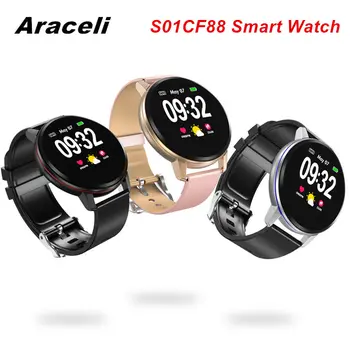 

Smart Watch Full Touch Round Screen Waterproof Camera Bracelet Heart Rate Blood Pressure Monitoring Q8 Smart Watch