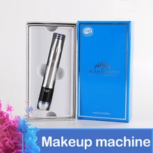 Charmant Перманентный макияж тату машина наборы профессиональная цифровая бровей Макияж Наборы губы роторный Швейцарский Мотор татуировки