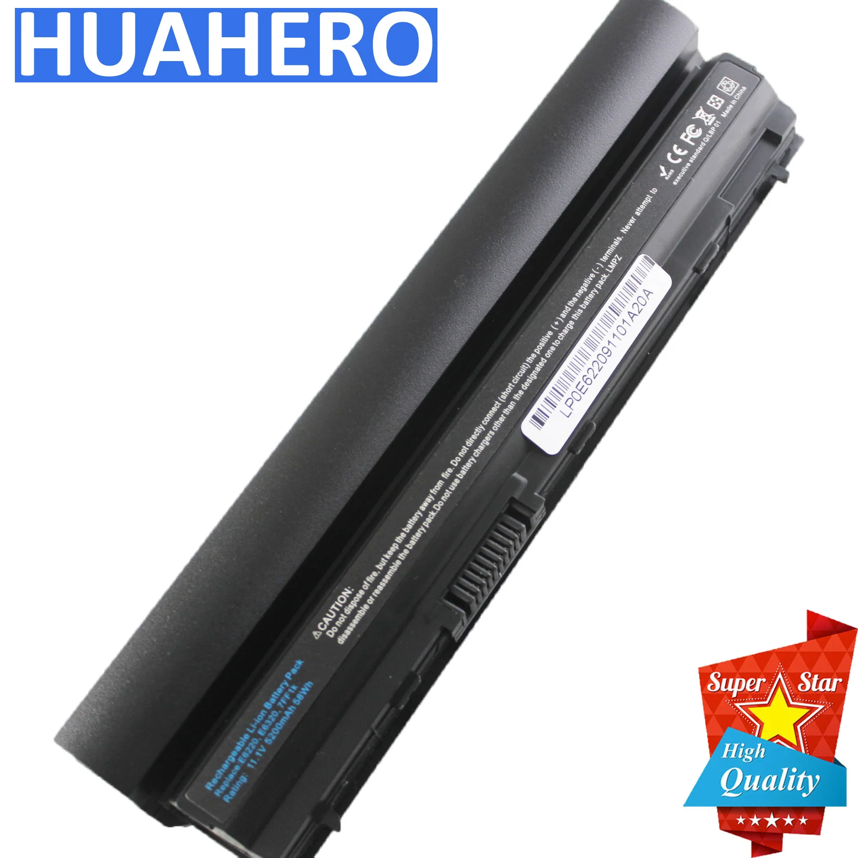 Аккумулятор RFJMW FRROG для ноутбука Dell Latitude E6320 E6220 E6120 E6230 E6330 E6430s 5X317 7FF1K 7M0N5 823F9 RXJR6 RCG54