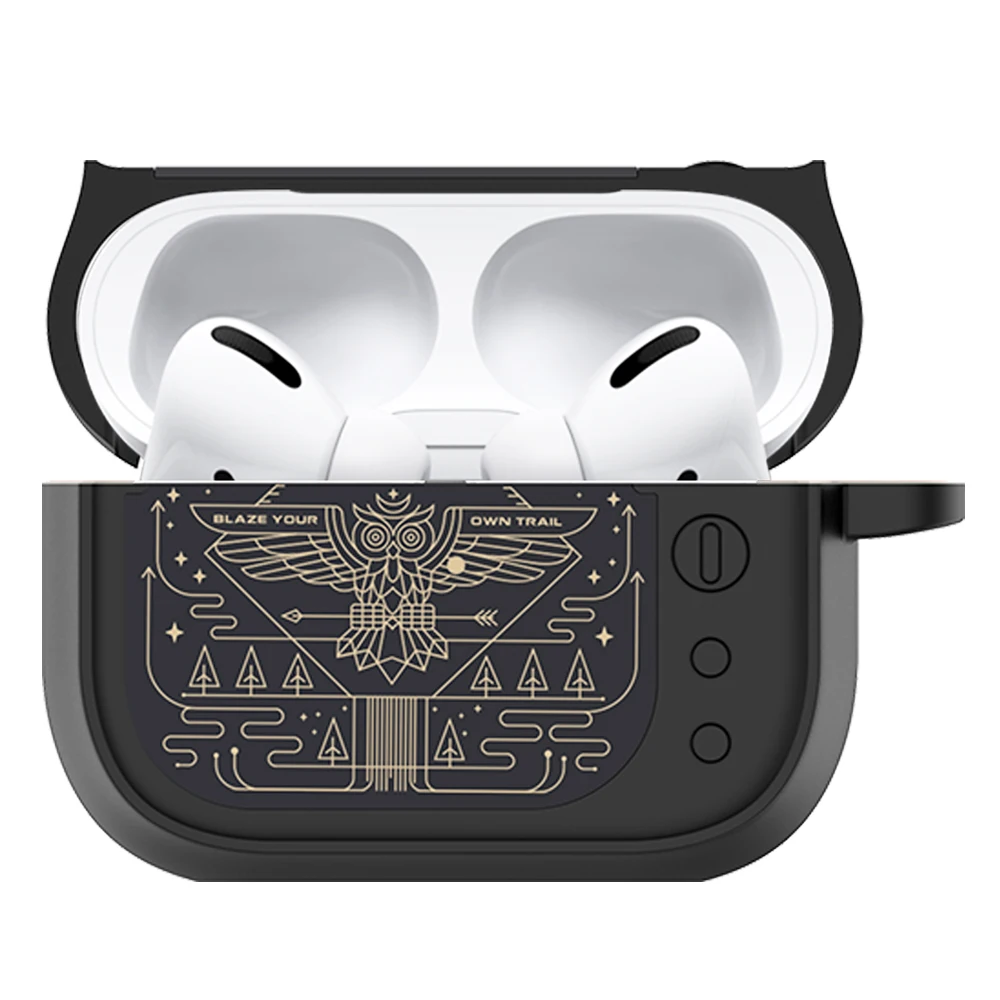 Черный Роскошный 3D Ретро-Телевизор с объективом для Apple AirPods Pro, мягкий силиконовый чехол для зарядки, беспроводной Bluetooth чехол для наушников - Цвет: Черный