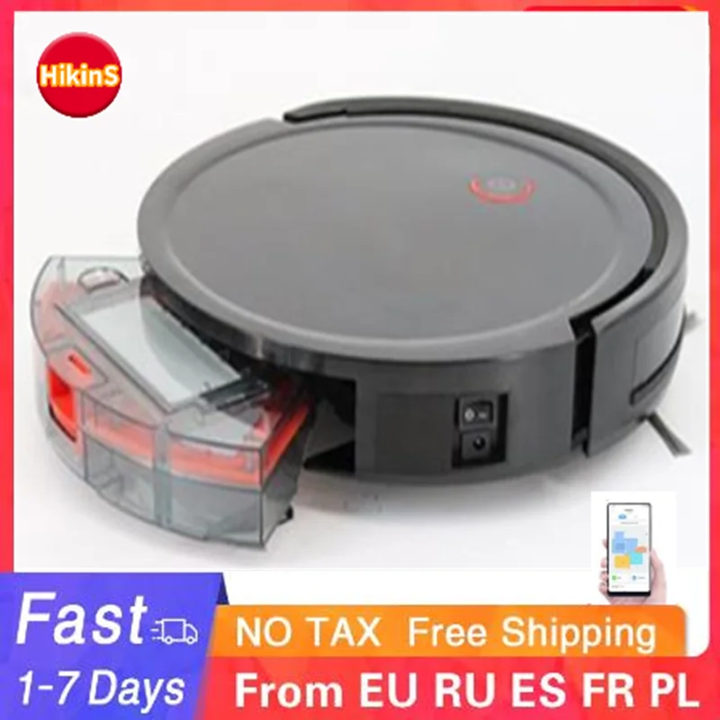 HikinS Bow-803 Vacuum Robot Smart Mapping WiFi And Voice Control Floor Carpet Cleaner Automatic Recharge | Бытовая техника