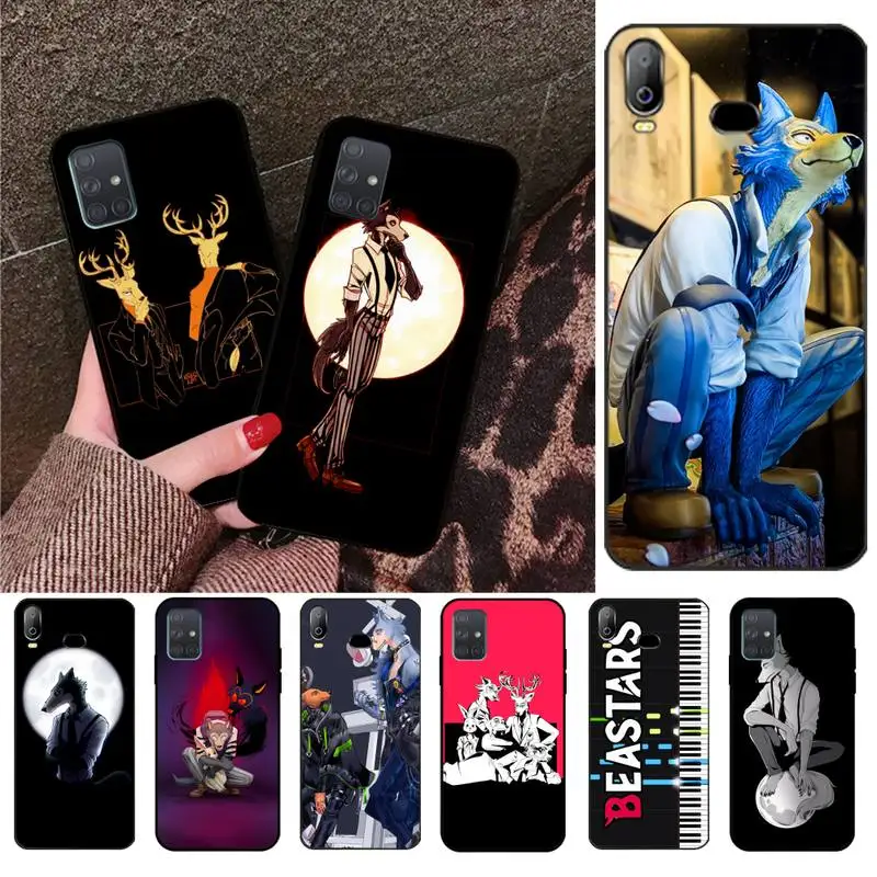 

HPCHCJHM Japanese Cartoon BEASTARS Black TPU Soft Phone Case Cover For Samsung A10 A20 A30 A40 A50 A70 A71 A51 A6 A8 2018