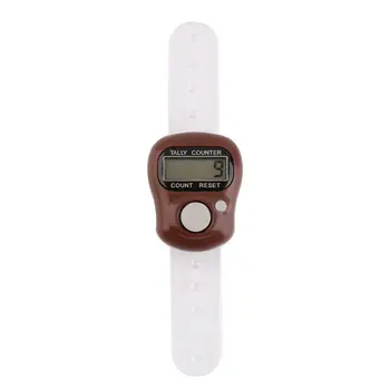 

Mini Digit LCD Electronic Digital Golf Finger Hand Held Tally Row Counter