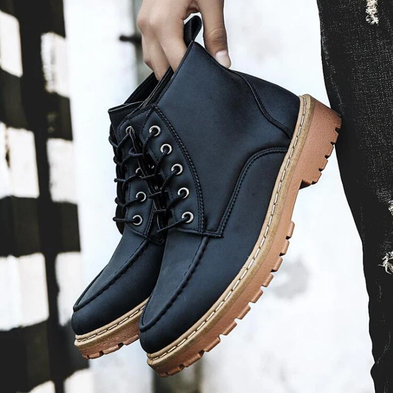 

Men Footwear Sewing Thread Chelsea Boots For Men Casual Cotton Shoes British Style Brogue Chelsea Boots Mens Shoes Ankle Boots