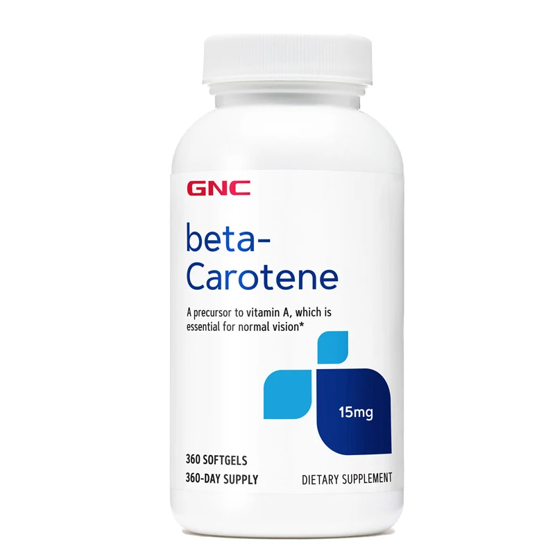 

Free Shipping Beta-Carotene 15 mg 360 Softgels