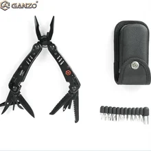 Ganzo Zwarte G301B Multi Functionele Zakmes Tang Outdoors Draagbare Camping Wire Cutter Handgereedschap Sets Multitools