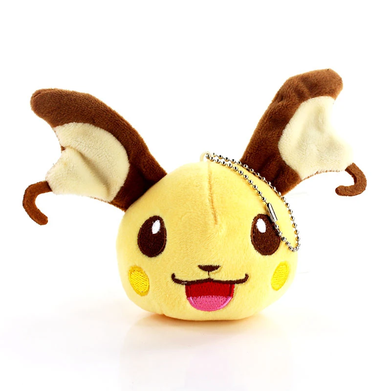 8 см 10 шт./лот Мультфильм Аниме Мягкие Подвески Игрушки Kawaii брелки куклы Рождественские подарки для детей