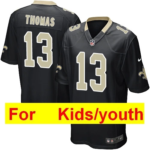 Зеленый Молодежная игра в Орлеан Элвин Камара Drew Brees Marshon Lattimore Майкл Томас Марк Инграм цветные спортивные футболки - Цвет: Зеленый