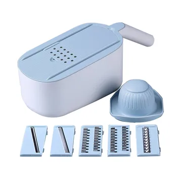 

Easy Clean Food Slicer Universal Non Slip Kitchen Tool Home Vegetable Chopper Grater With Handle Restaurant Multifunctional