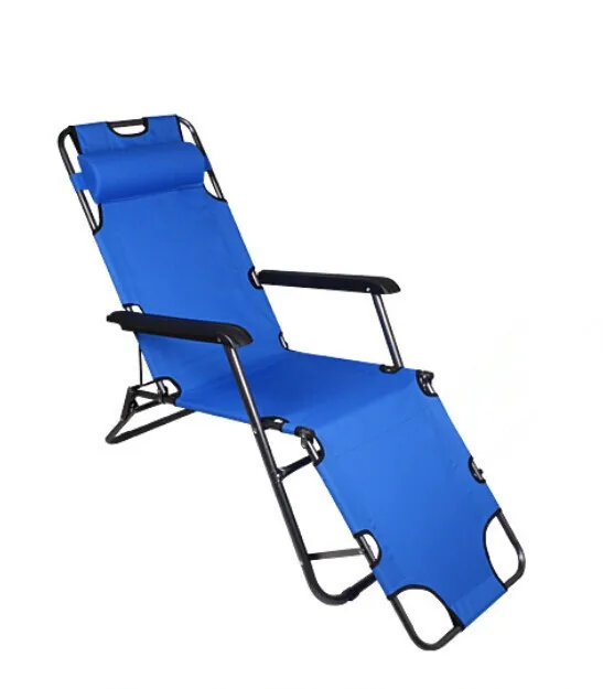 

178 Dual Purpose Triple Use Beach Chair Single Person Folding March Nap Bed Accompanying Nurse Siesta Bed Multi-functional Simpl