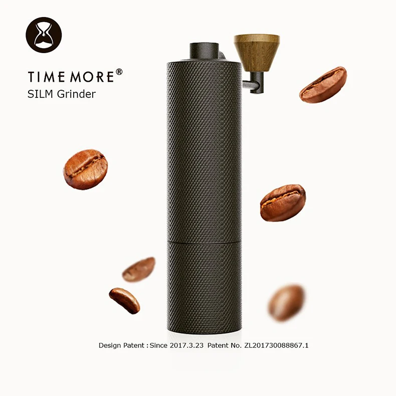 TIMEMORE тонкая кофемолка минимализм с регулируемой настройкой конические заусенцы ручная мельница кофемолка для ручного капельного эспрессо