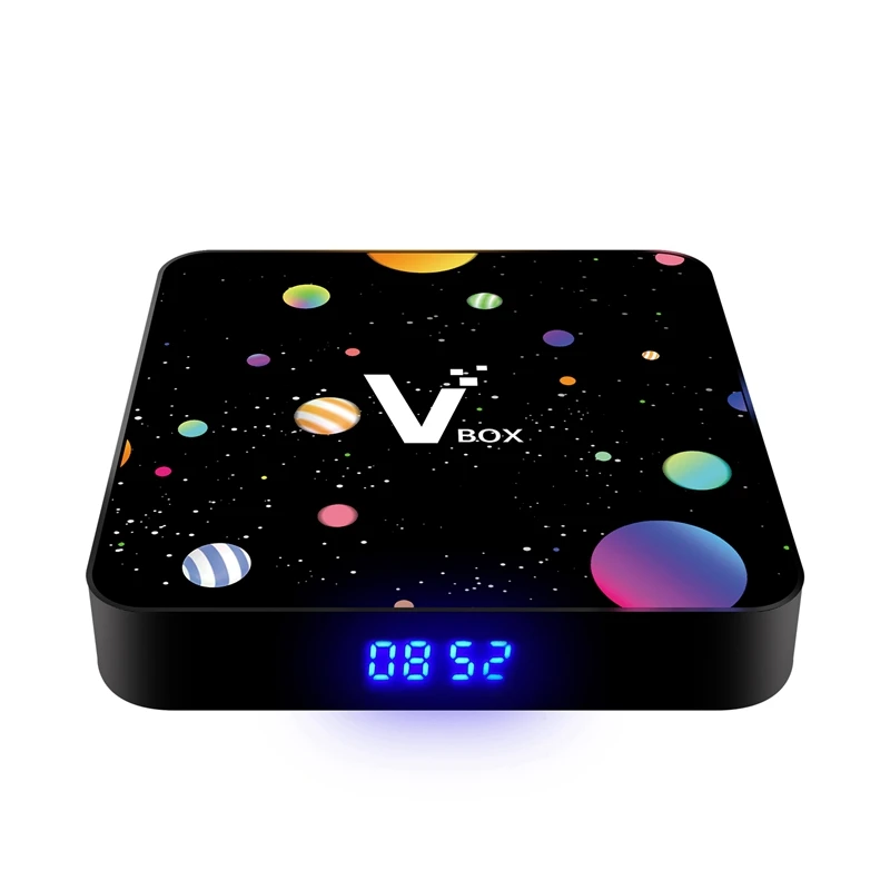 Mini TV BOX 4GB/32GB Android 9.0 Rockchip 3318 Quad Core 2.4G WiFi Bluetooth4.0 HD LED Media Player