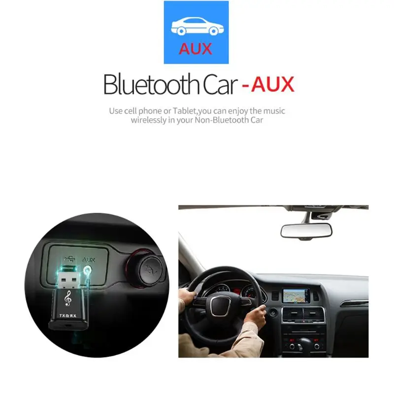 3 в 1 USB Bluetooth 5,0 передатчик приемник адаптер Мини 3,5 мм AUX Стерео для компьютера динамик автомобиля беспроводной Bluetooth адаптер