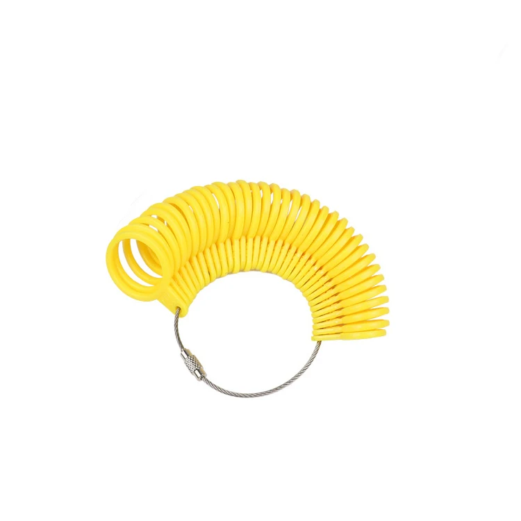 Jewelry Ring Sizer Mandrel Stick & Finger Gauge Measuring Tool Set