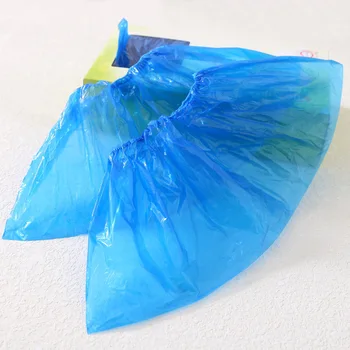 

100pcs Auto Shoe Cover Machine Special Plastic Shoe Cover T Buckle Shoe Cover Household Indoor Disposable Machine Shoe Cover