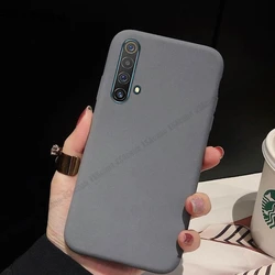 Ultra-Thin Sandstone Matte Soft Silicone Phone Case for Realme X (Gray)