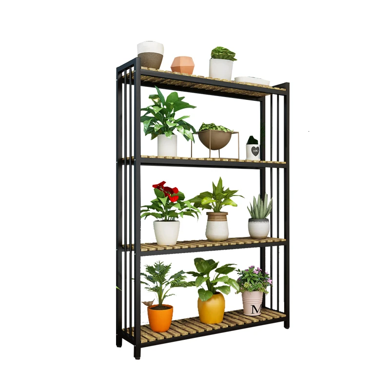 

Meaty Green Luo Flower Airs Iron Art Flower Rack Multi-storey A Living Room Balcony European Style Indoor Flower Rack Shelf