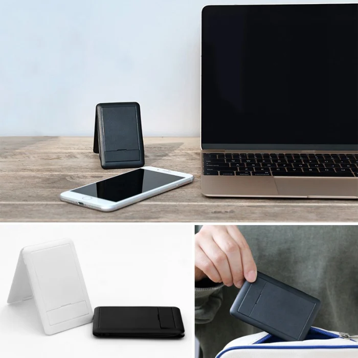 Multi-Function Wireless Charger Card Portable Holder Charging for Mobile Phone IJS998
