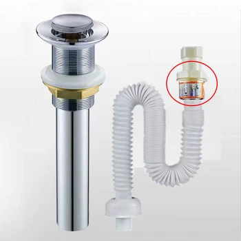 

Accessories Durable Flap Plug Universal Vessel Sink Drain Stopper Bathroom Basin Modern Stainless Steel Simple Kitchen Strainer