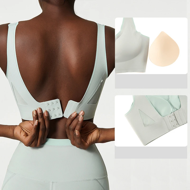 3 Bra 6 REGGISENI Sport Yoga Active Wear Allenamento Senza - Foto 6