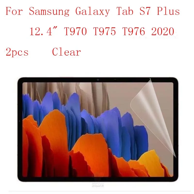 Прозрачная защитная пленка для ЖК-экрана планшета Samsung Tab S7 Plus 12 4 дюйма T970 T975 T976 2020