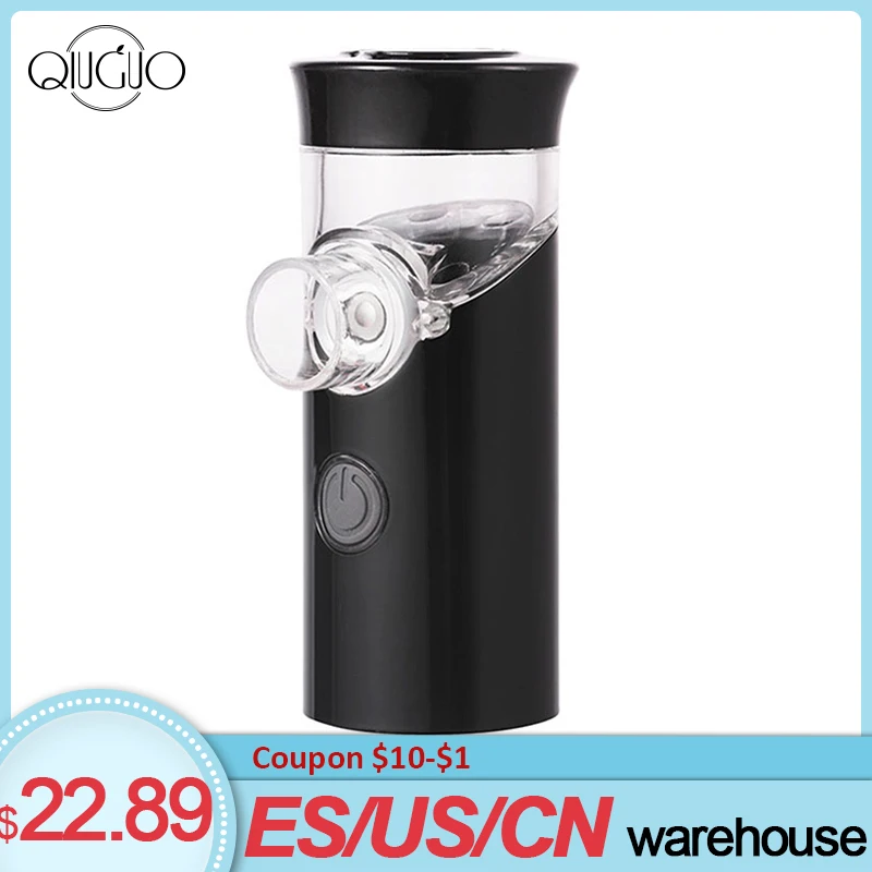 

Portable USB Inhaler Nebulizer Ultrasonic Medical Equipment Nebulizer For Children Rechargeable Handheld Asthma Nebulizador