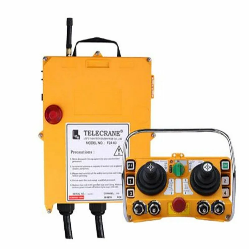 

Heavy Duty F24-60 Joystick Industrial Wireless Remote Controller1 Transmitter 1 Receiver