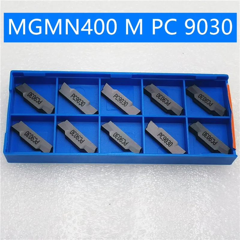 

100PCS MGMN400 M PC9030 Carbide Insert Turning Tool Turning Milling Cutter CNC Cutting Tool Slot Cutting MGMN400 PC9030