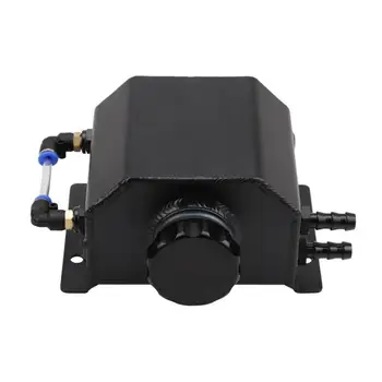 

1L Square Oil Pot Breathable Pot Tool Car Modification Universal Kettle Waste Gas Recovery Pot Aluminum Plate