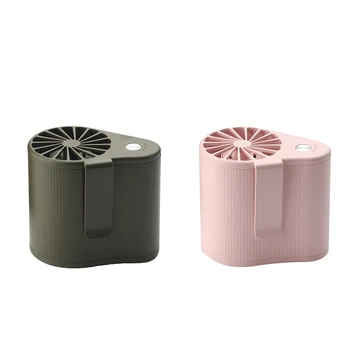 

2-pack Mini Fan Mobile Air Conditioning Fan 5V For Office Outdoor Travel