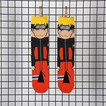 

10pairs Uzumaki Naruto socks fashion street series funny socks superhero fashion novelty men and women breathable cotton socks