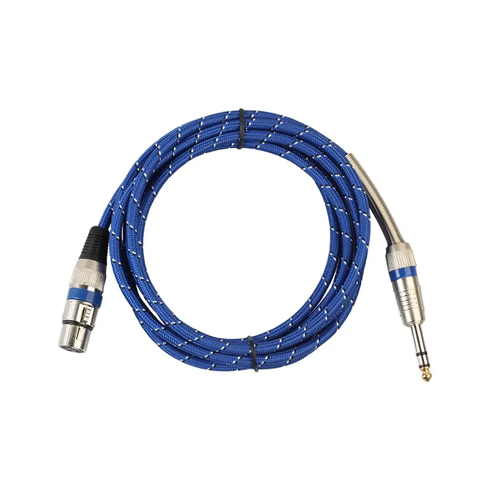 

Microphone Wire Cord XLR female to Jack 6.35 mm Male Plug Microphone Cable Multi-Device Data Transmission 3m/5m/10m/15m/20m