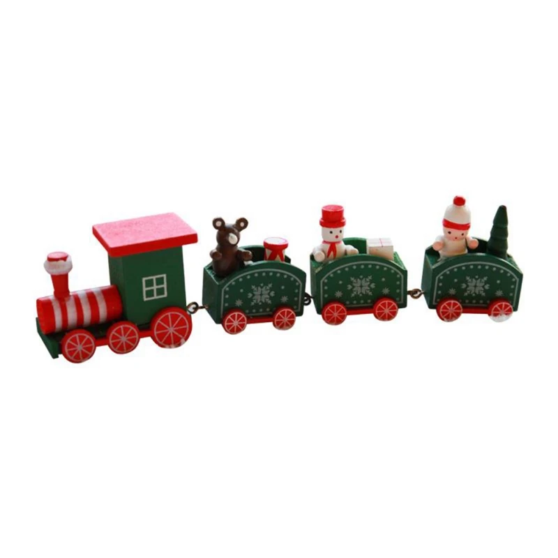 Год домашний маленький поезд для детей подарок милый маленький поезд Рождественские украшения праздничные вечерние принадлежности - Цвет: G