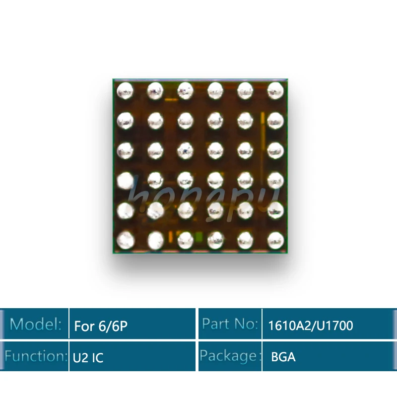 Зарядное устройство USB 50 шт./лот 1610 1610A U1700 1610A3 для iphone 6/6 plus 6s 6splus зарядка с чипом IC