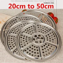 Steaming-Plate Compartment Rice-Cooker-Rack Kitchen-Gadgets 304-Stainless-Steel Large