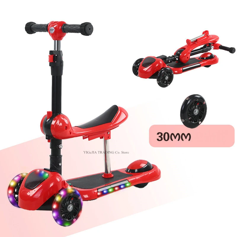 foldable children's scooters