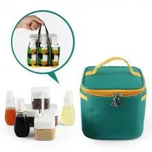 

40%HOT 7Pcs/Set Outdoor Portable Seasoning Bottle Condiment Container Kitchen Supplies