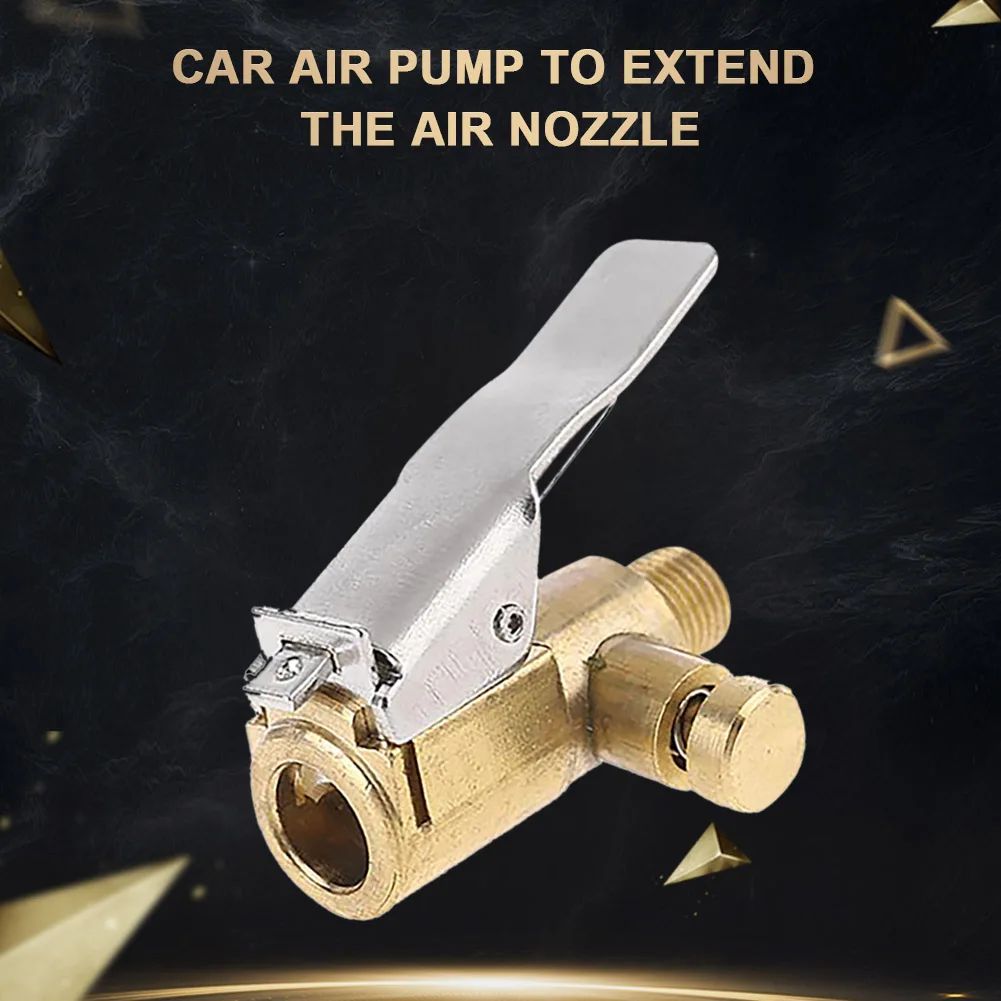 Clip-on Adapter Car Brass 8mm Tyre Wheel Valve Portable Inflatable Pump for Car Tire Air Chuck Inflator Pump Valve Connector Clip-on Adapter Car Brass 8mm Tyre Wheel Valve Portable Inflatable Pump for Car Tire Air Chuck Inflator Pump Valve Connector