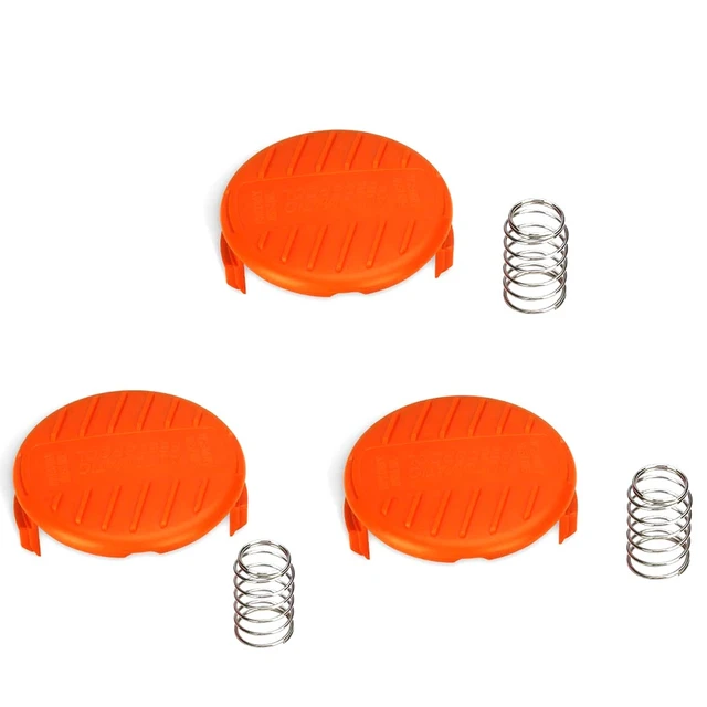 4PCS Replacement BLACK+DECKER RC-100-P Replacement Spool and Spring for AFS  Trimmer Spool Cap - AliExpress