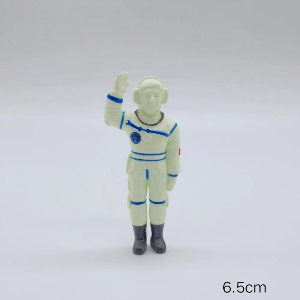 Мини фигурка астронавта из ПВХ модель игрушки|Игровые фигурки и трансформеры| |