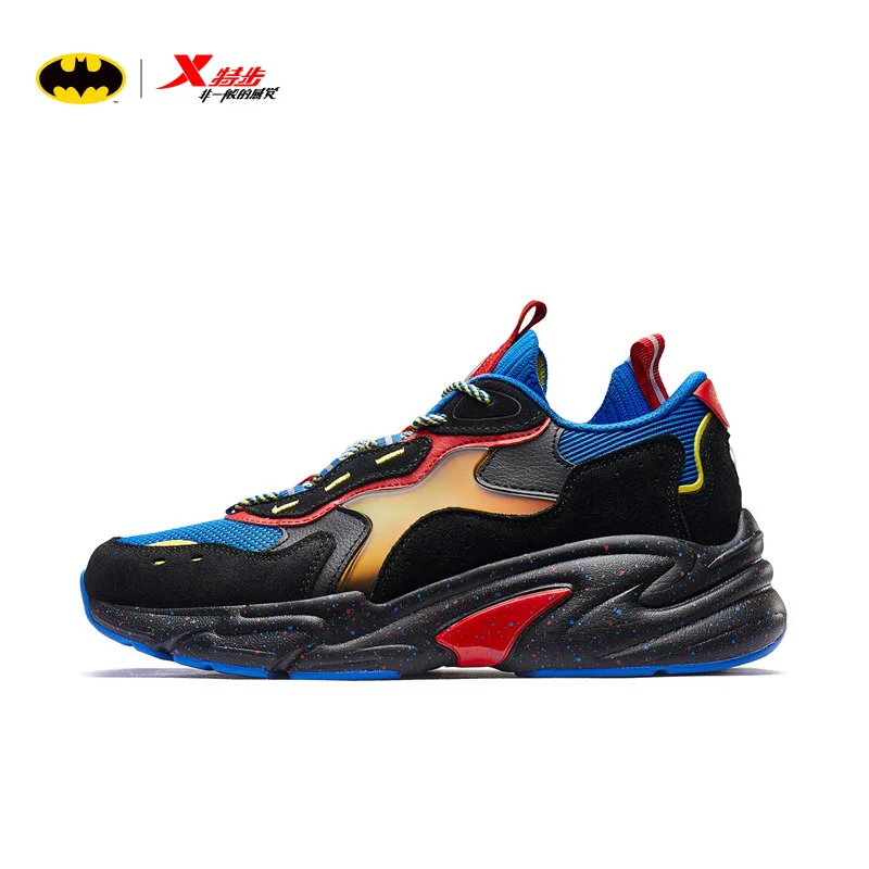 

Xtep Men Sports Shoes Dc Joint Name 2019 Winter New Shock Absorption Casual Old Shoes [DC Series-Superman] 881419329739