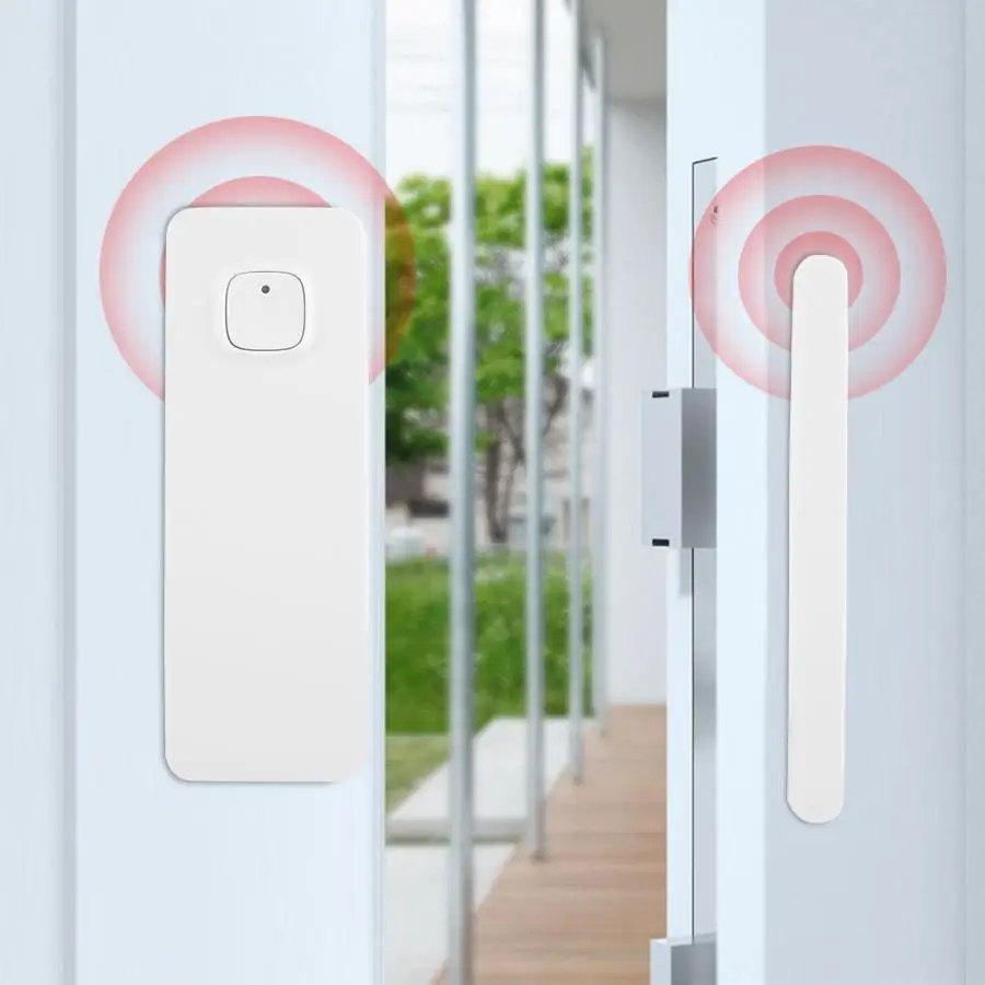 Wifi умный датчик двери, окна, детектор дистанционной безопасности, охранная сигнализация для Google Home для Alexa, wifi датчик двери, окна