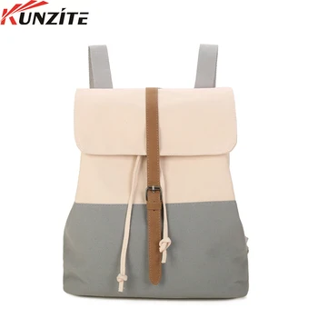 

Kunzite Canvas Backpack Drawstring Sack Bagpack For Female Women Backpacks Lady Backpack For Teenage Girl College student