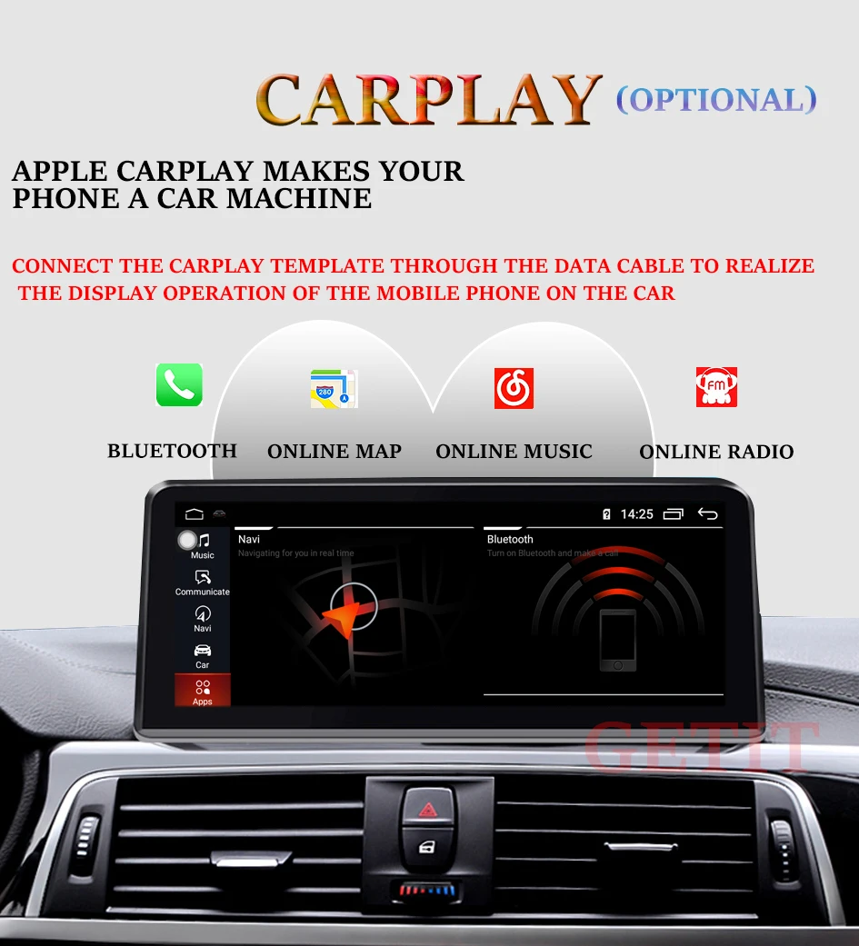 Автомобильный DVD мультимедийный плеер стерео радио gps для BWM X5 F15 X6(-) NBT